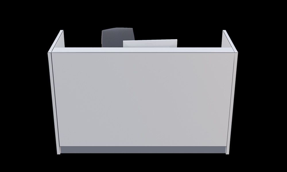 BRF - 2025 Desk 2 3D Line Drawing Front View