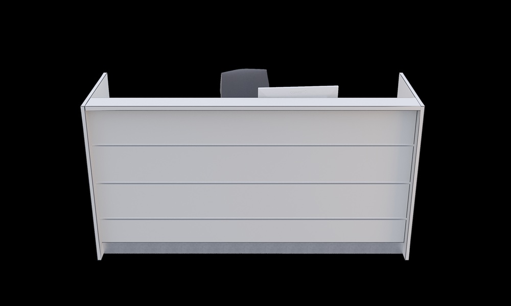 BRF - 2025 Desk 3 3D Line Drawing Front View