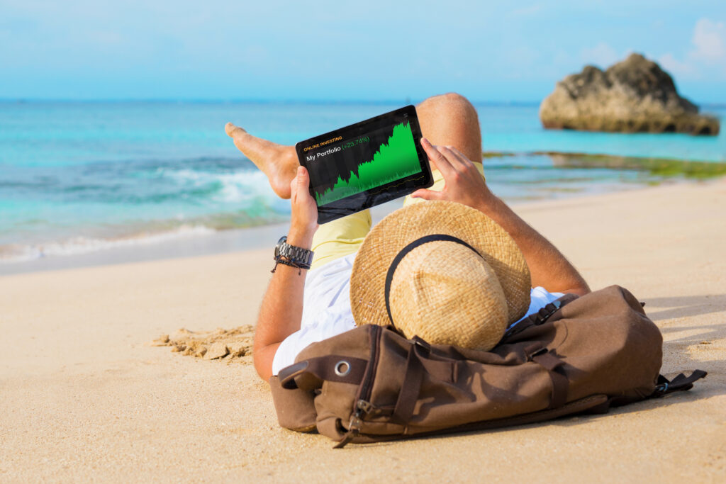 Man,Looking,At,His,Investment,Portfolio,Performance